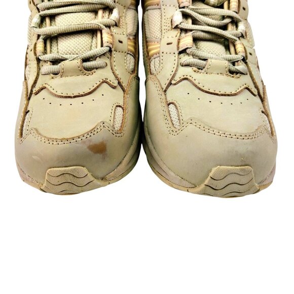 Vionic 9.5W Walker Classic Taupe Shoes Plantar Fasciitis Support Leather - Picture 3 of 14